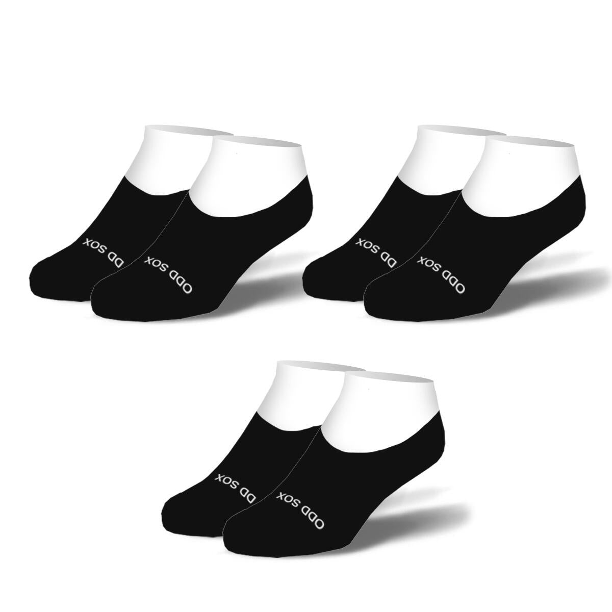 Womens Basix No Show 3 Pack
