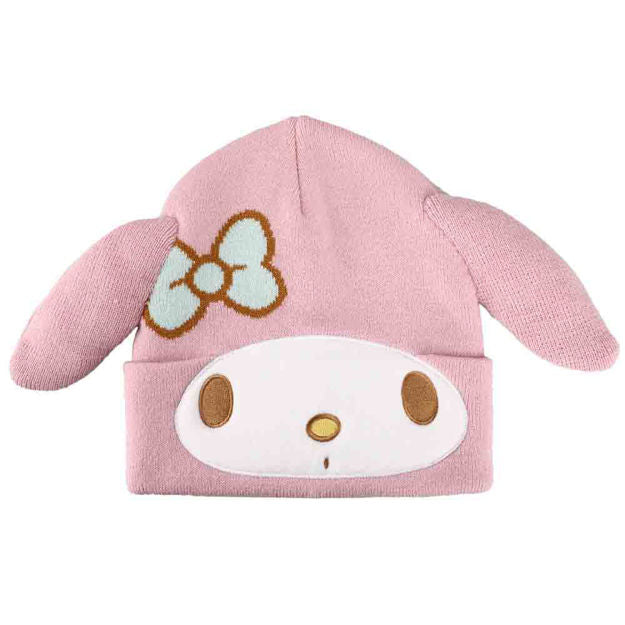 My Melody 3D Plush Ears Big Face Beanie