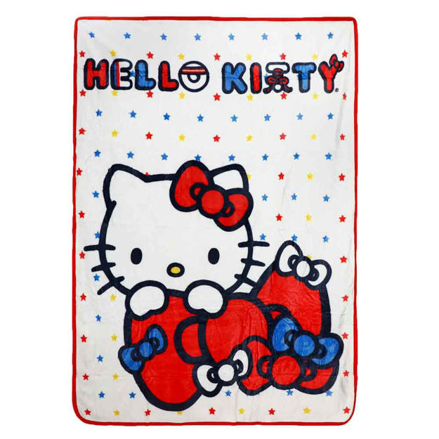 Hello Kitty Throw Fleece Blanket