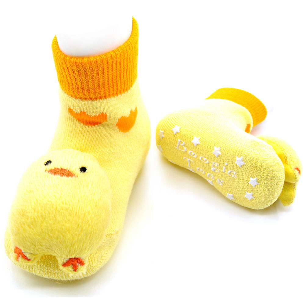 Baby Chick Boogie Toes Rattle Sock