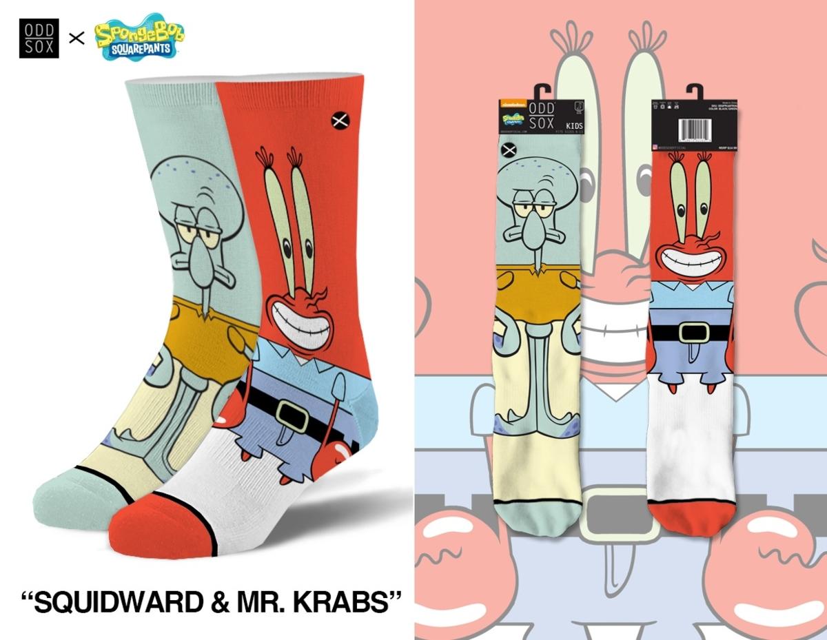Squidward & Mr. Krabs
