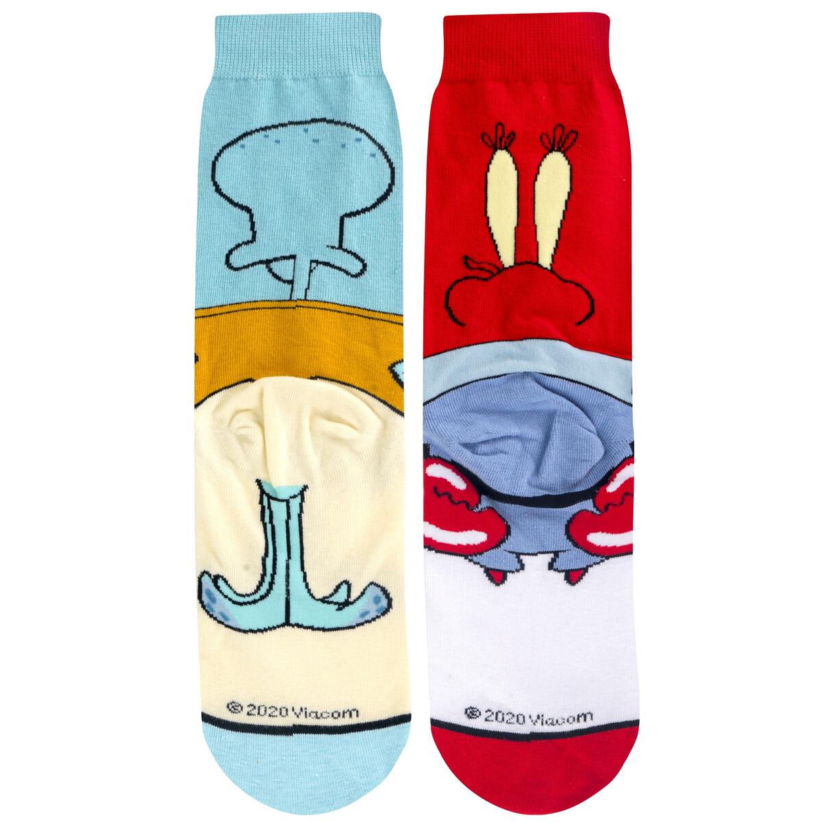 Squidward & Mr. Krabs