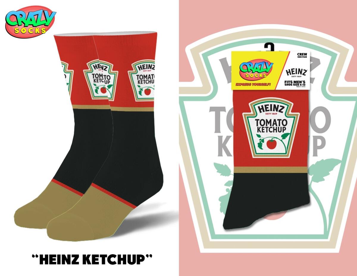 Heinz Tomato Ketchup Socks and Bottoms