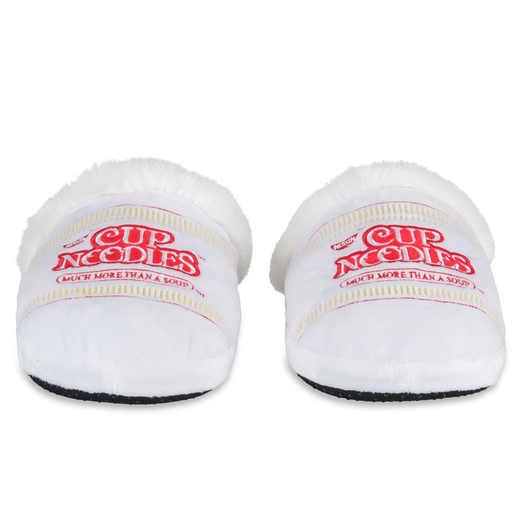 Cup Noodles Fuzzy Slides