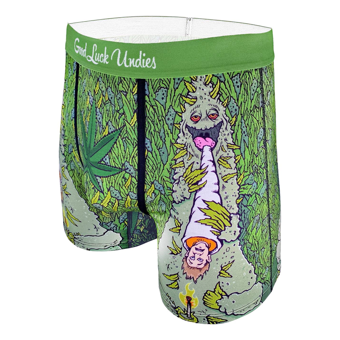 Men's Weed Smoking Human Underwear