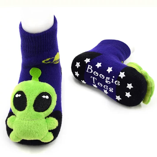 Baby Alien Boogie Toes Rattle Sock