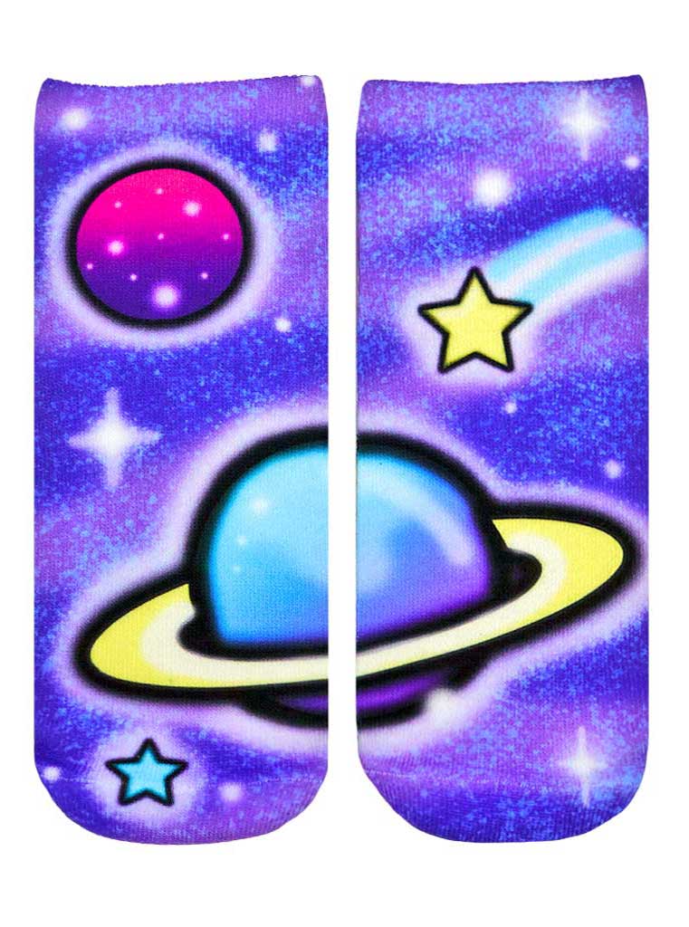 Galaxy Airbrush Ankle
