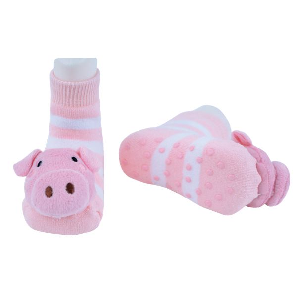 Piggy Boogie Toes Rattle Sock