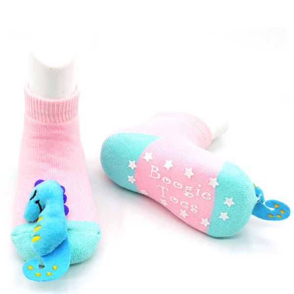 Seahorse Boogie Toes Rattle Sock