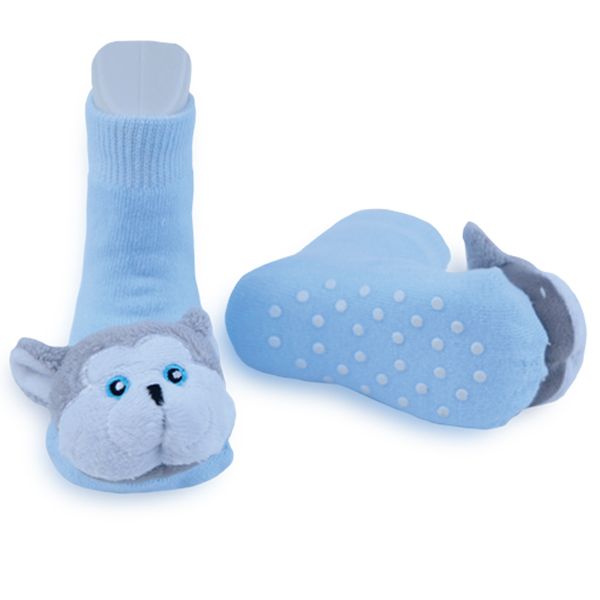 Baby Wolf Boogie Toes Rattle Sock