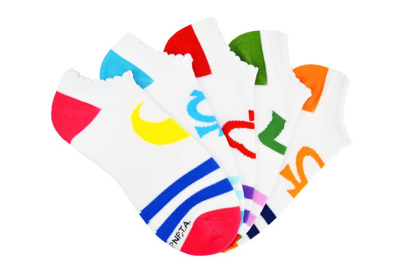 Sailor Moon 5 Pair Pack Lowcut Socks