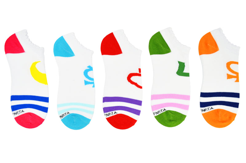 Sailor Moon 5 Pair Pack Lowcut Socks