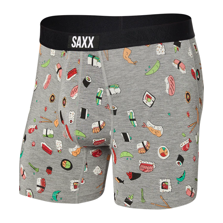 Vibe Boxer Brief - Grey Sushi Doobie Doo