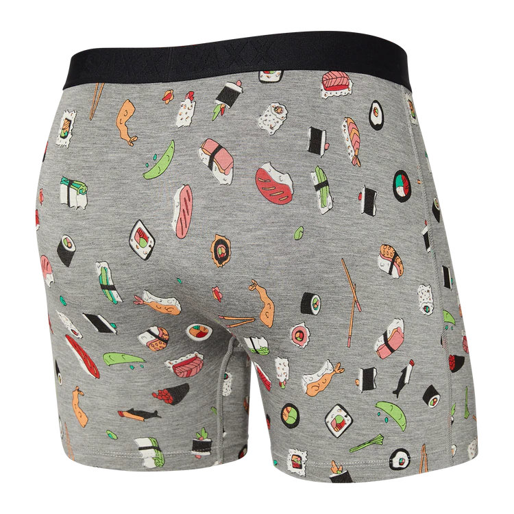 Vibe Boxer Brief - Grey Sushi Doobie Doo
