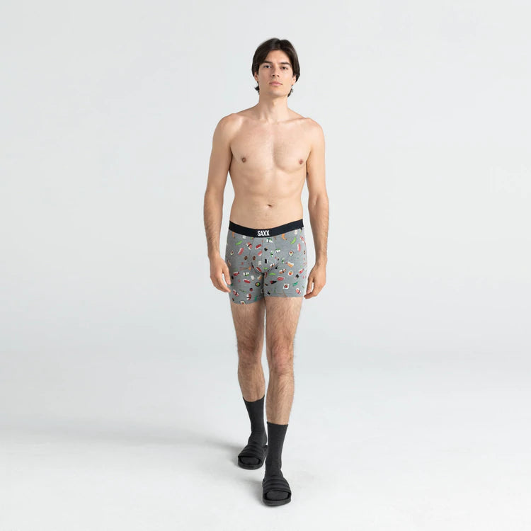 Vibe Boxer Brief - Grey Sushi Doobie Doo