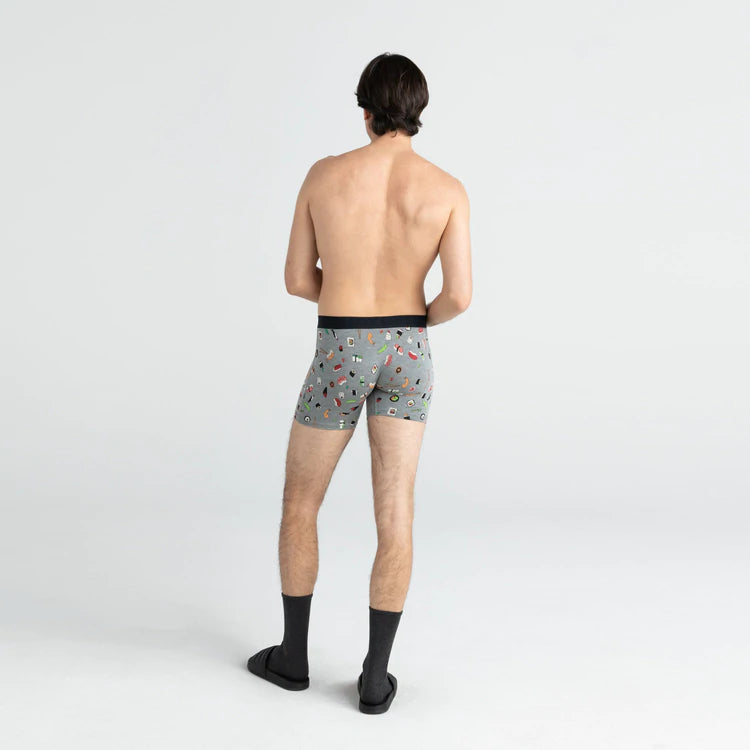 Vibe Boxer Brief - Grey Sushi Doobie Doo