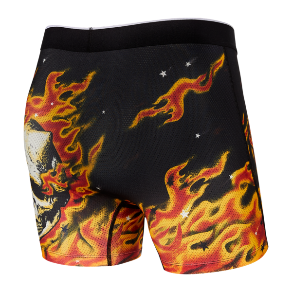 Volt Boxer Brief - Flame Skull