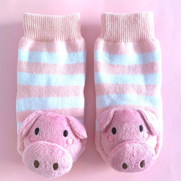 Piggy Boogie Toes Rattle Sock