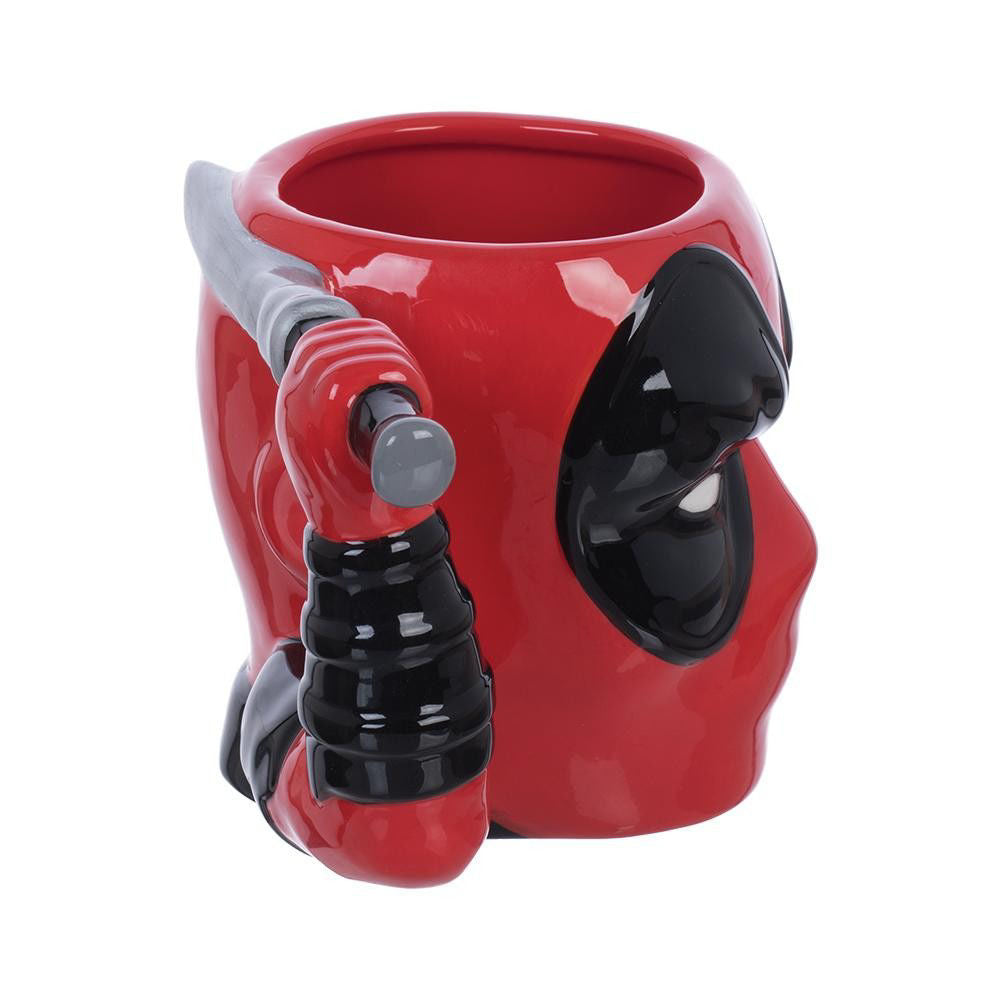 Deadpool 12oz Sculpted Ceramic Mug