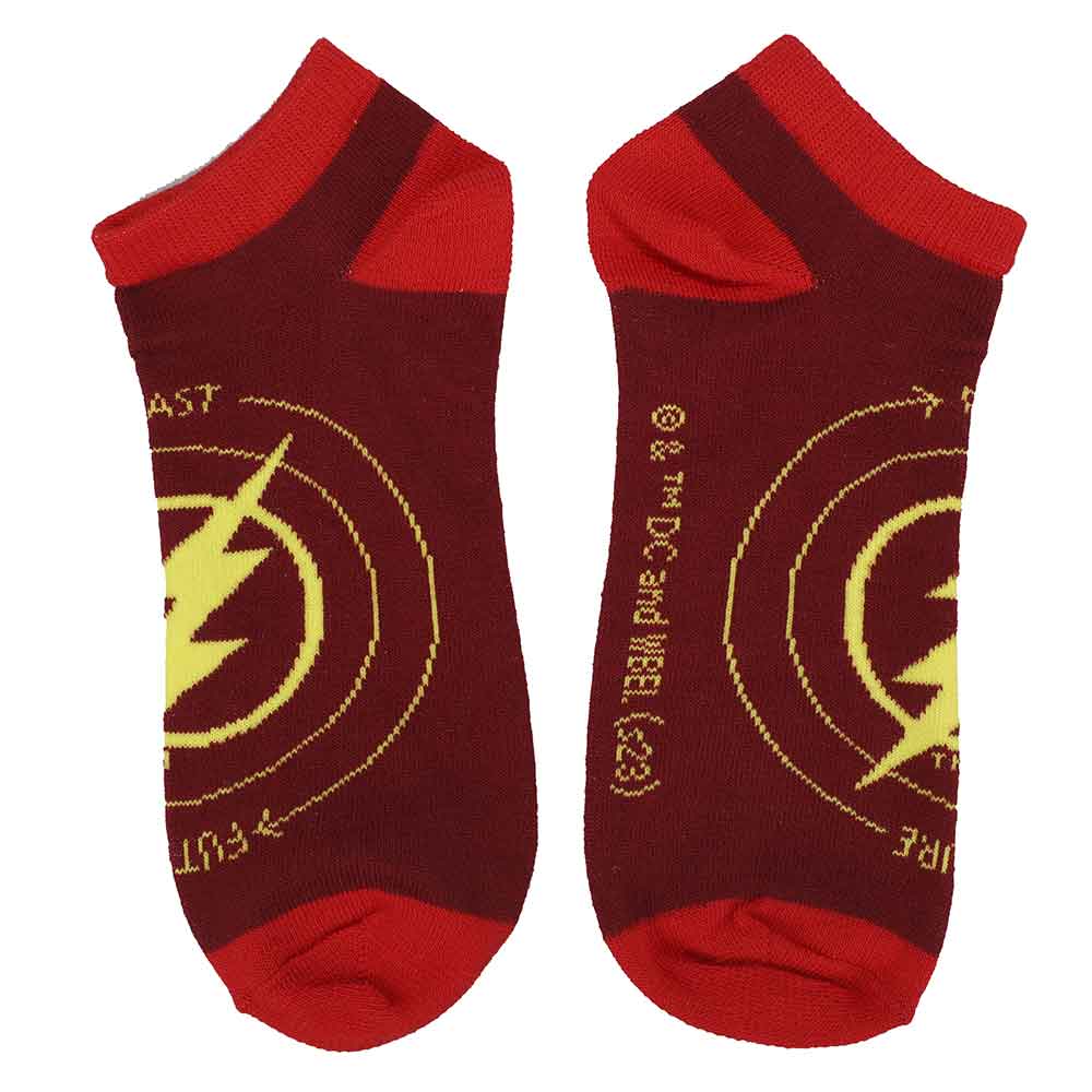 DC The Flash Logos 5 Pack Ankle