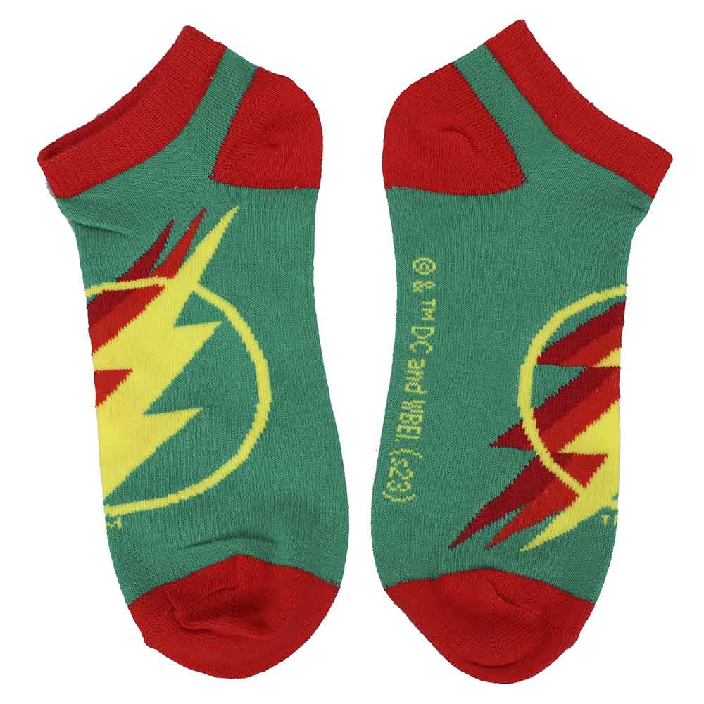 DC The Flash Logos 5 Pack Ankle