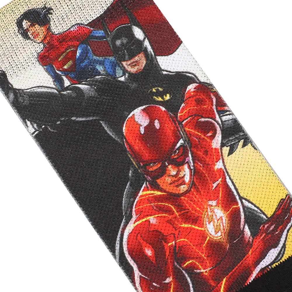 DC The Flash Worlds Collide Crew Socks