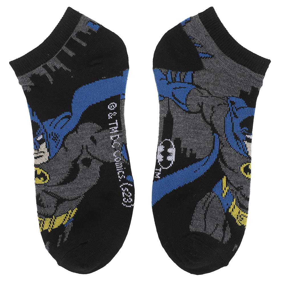 DC Batman Logos 5 Pack Ankle
