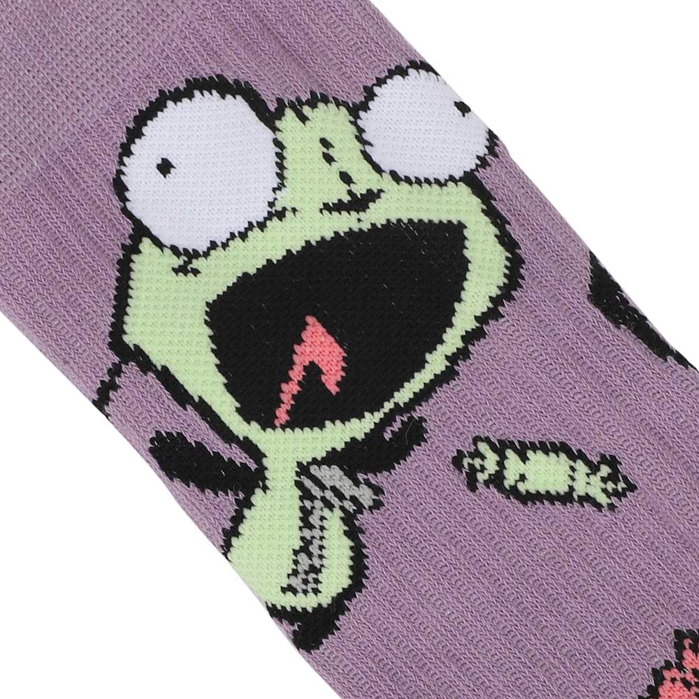 Nickelodeon Invader Zim Crew Socks