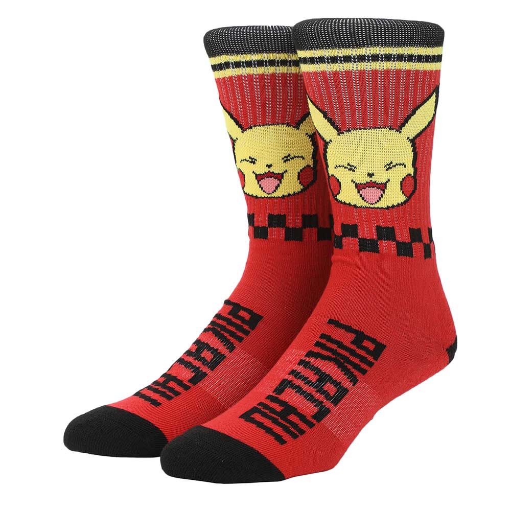 Pikachu Crew Socks