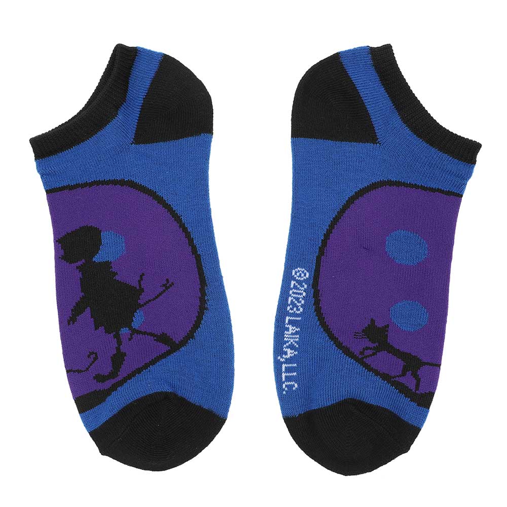 Coraline Characters 5 Pair Ankle Socks