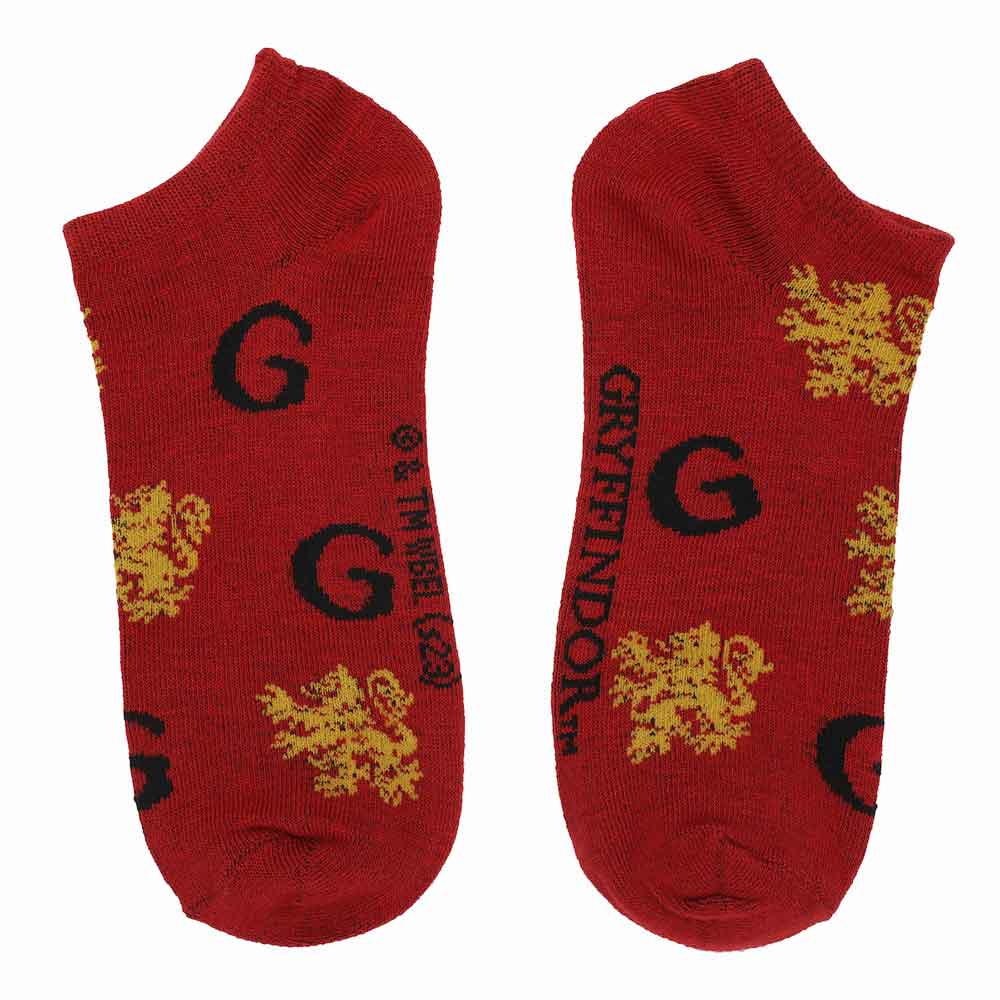 Harry Potter House Gryffindor 5 Pack Ankle