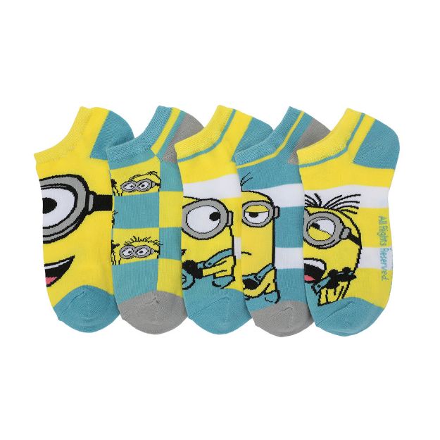 Minions 5 Pack Ankle