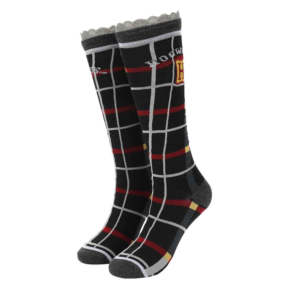 Harry Potter Hogwarts Plaid Knee High