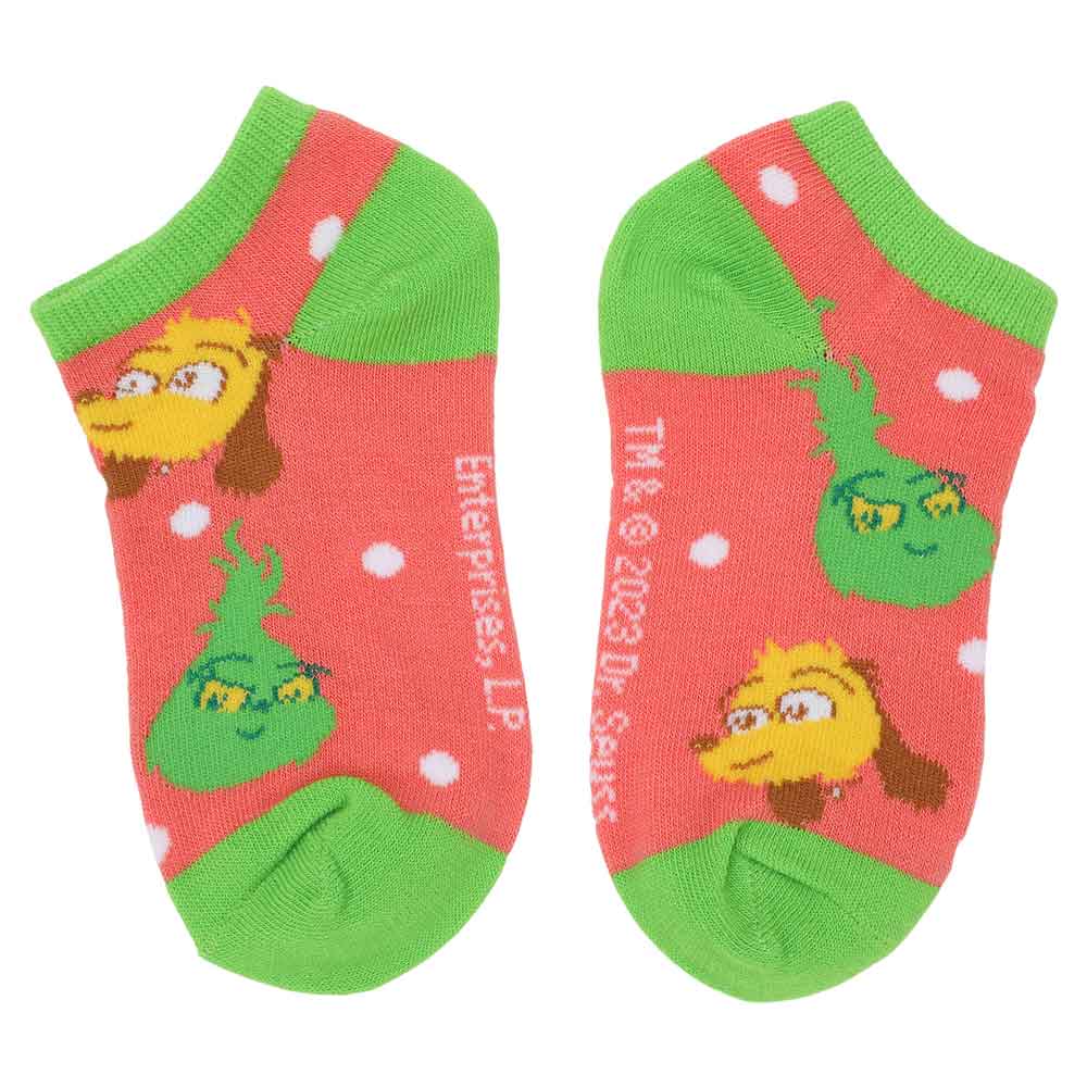 The Grinch 6 Pair Ankle Youth