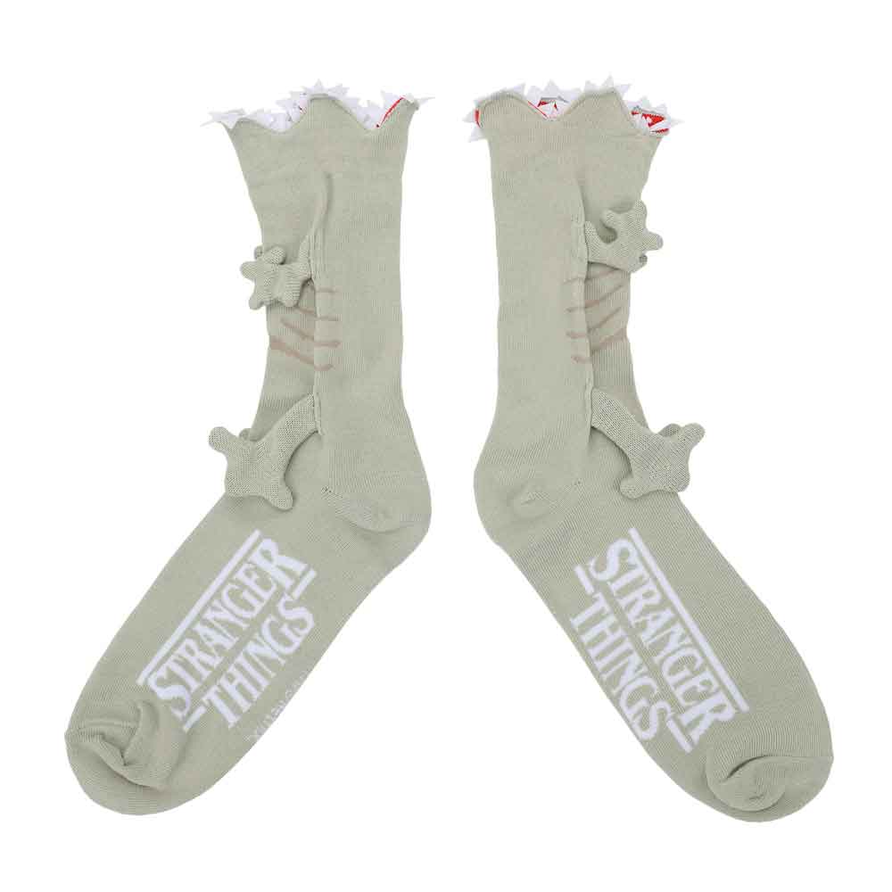 Stranger Things Demogorgon 3D Plush Crew Sock