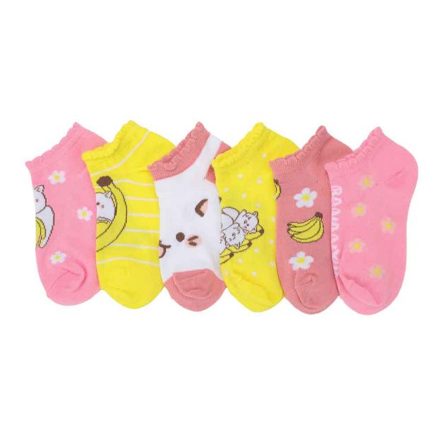 Bananya Youth Ankle 6 Pack