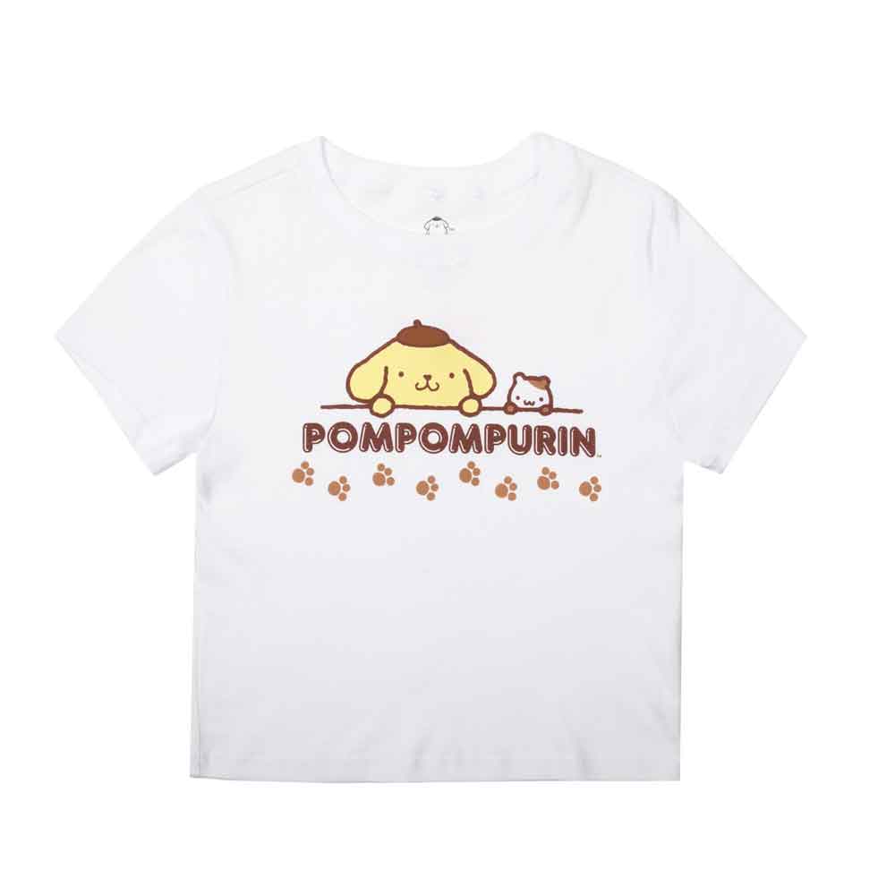 Pompompurin Cropped Baby Tee