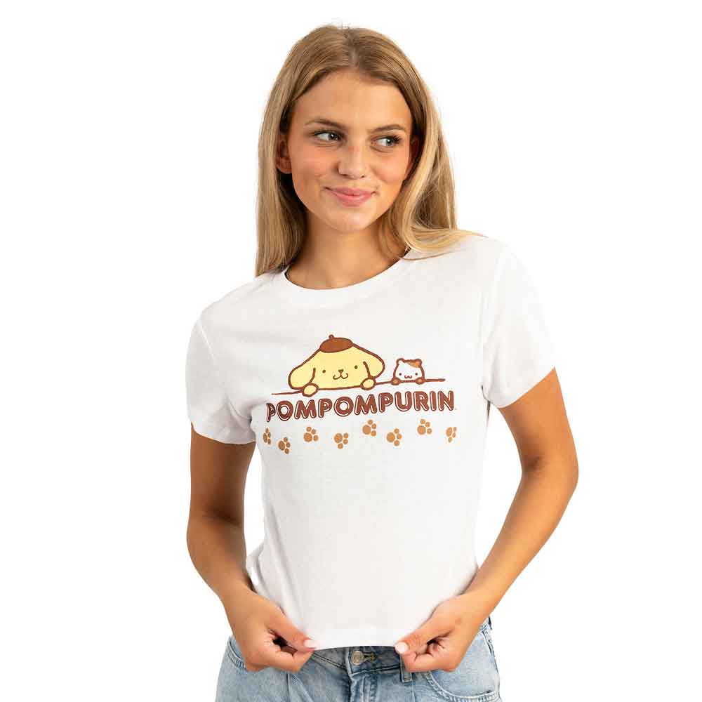 Pompompurin Cropped Baby Tee