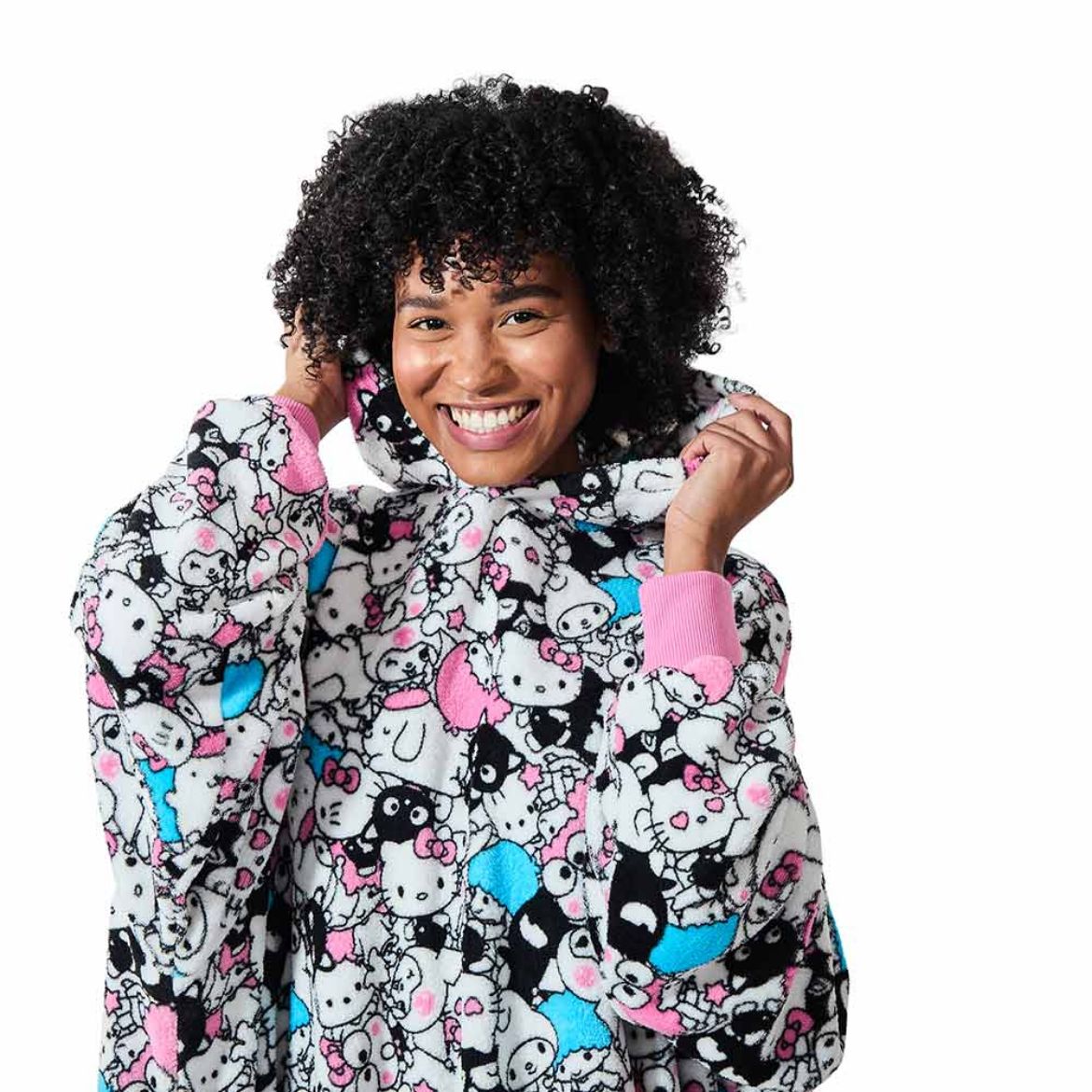 Hello Kitty & Friends Hoodie Blanket