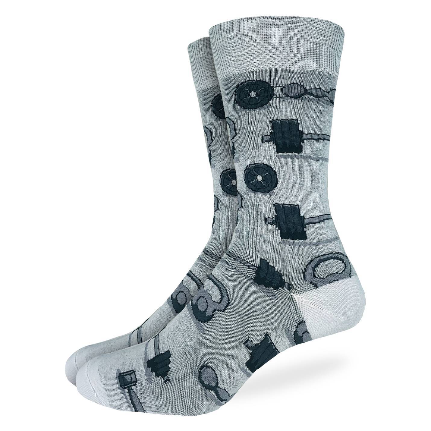 Men's Weights & Dumbbells Socks