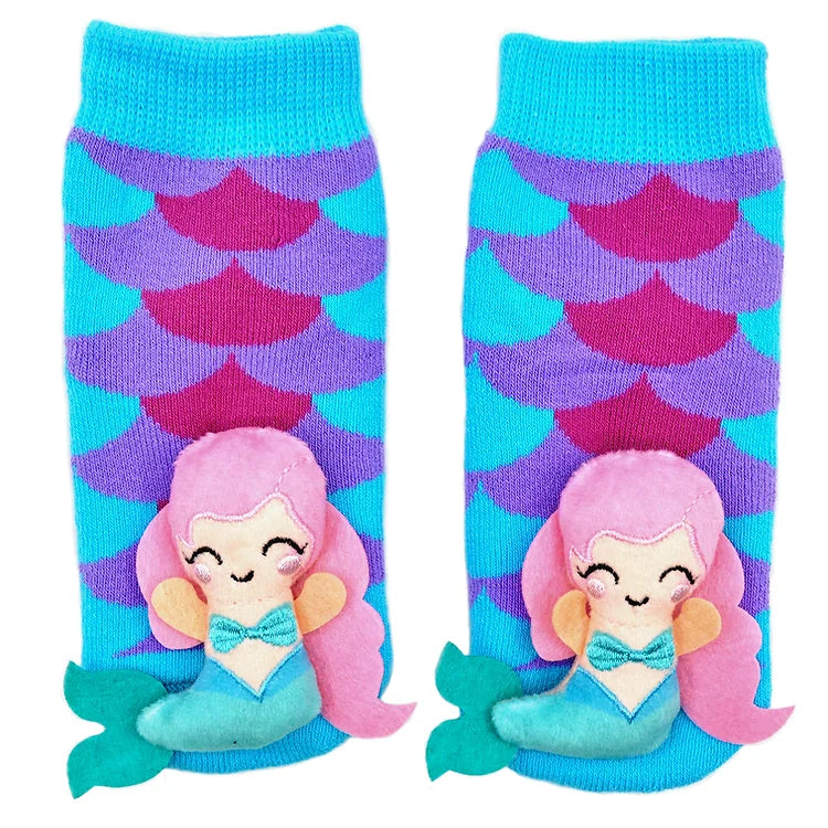 Mermaid Boogie Toes Rattle Sock