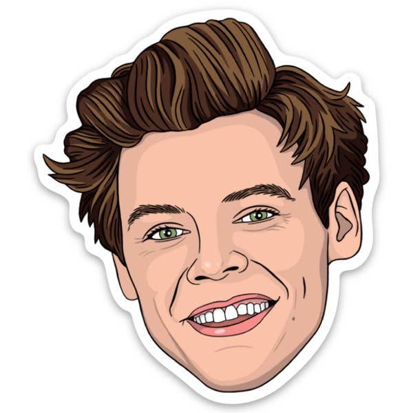 Harry Styles Die Cut Sticker