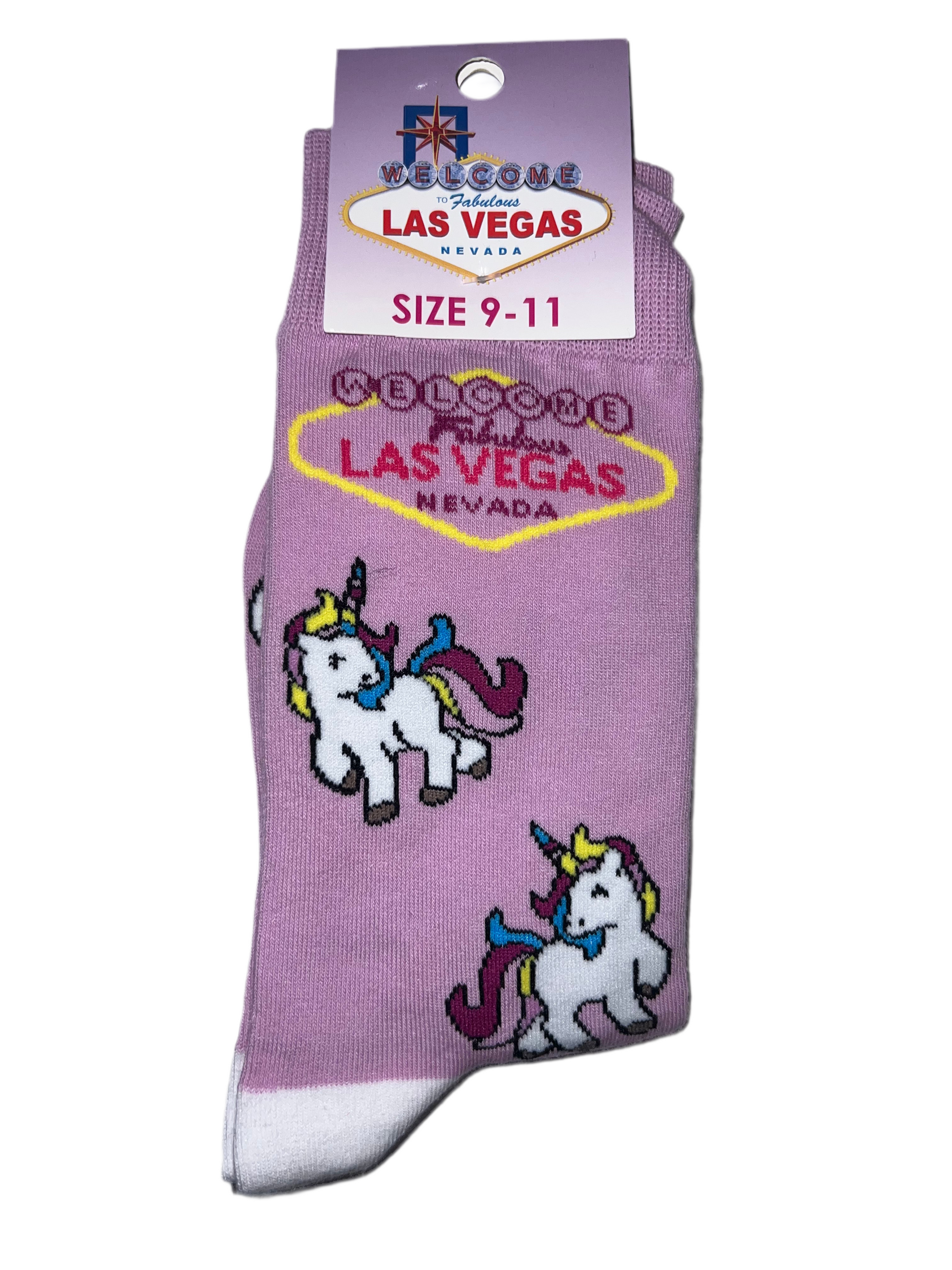 Unicorn Las Vegas Socks