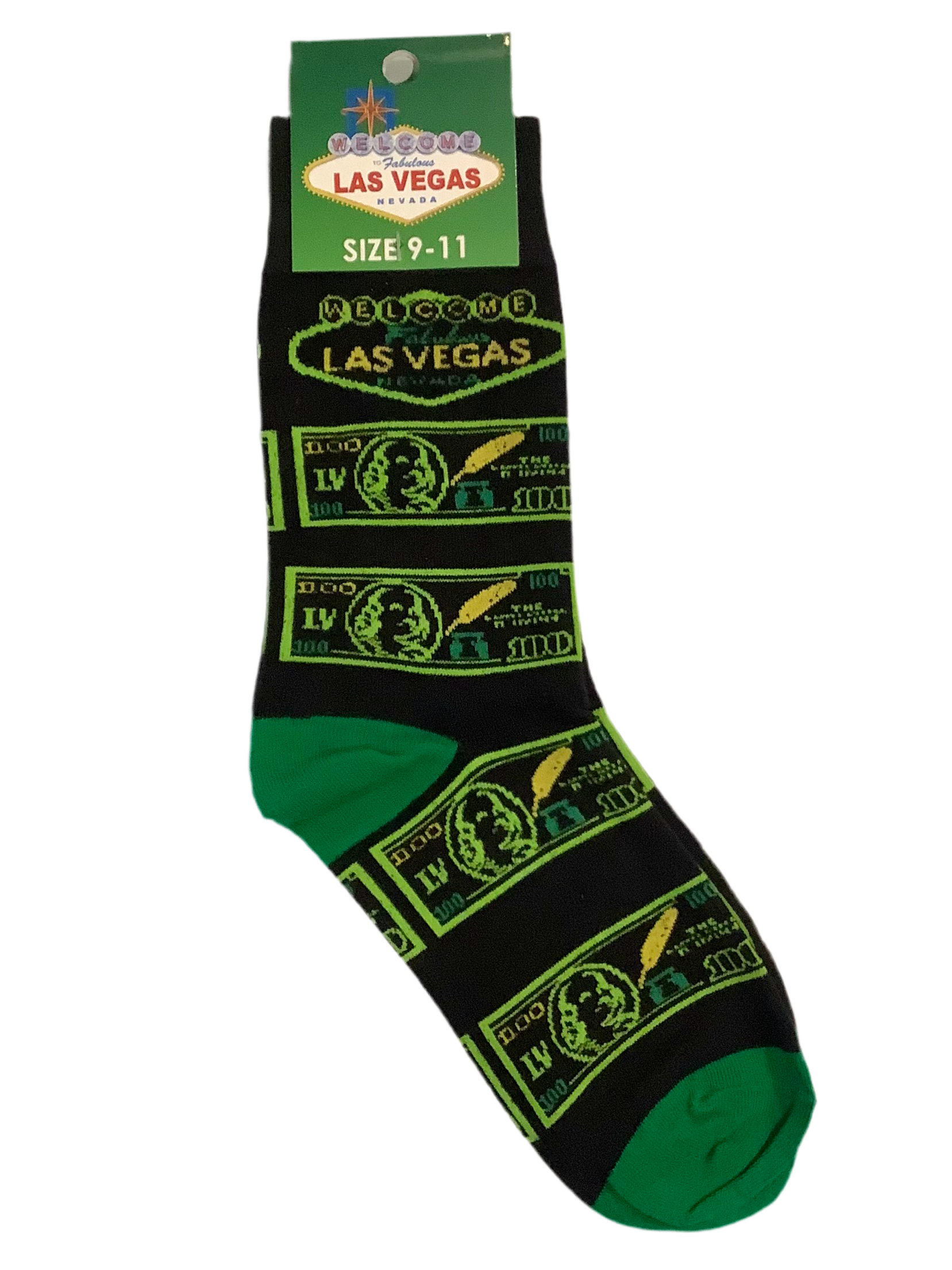 $100 Las Vegas Socks