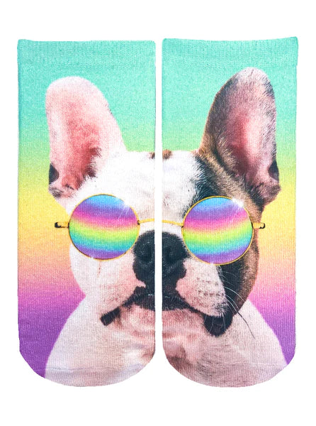 Tie Dye Frenchie Ankle