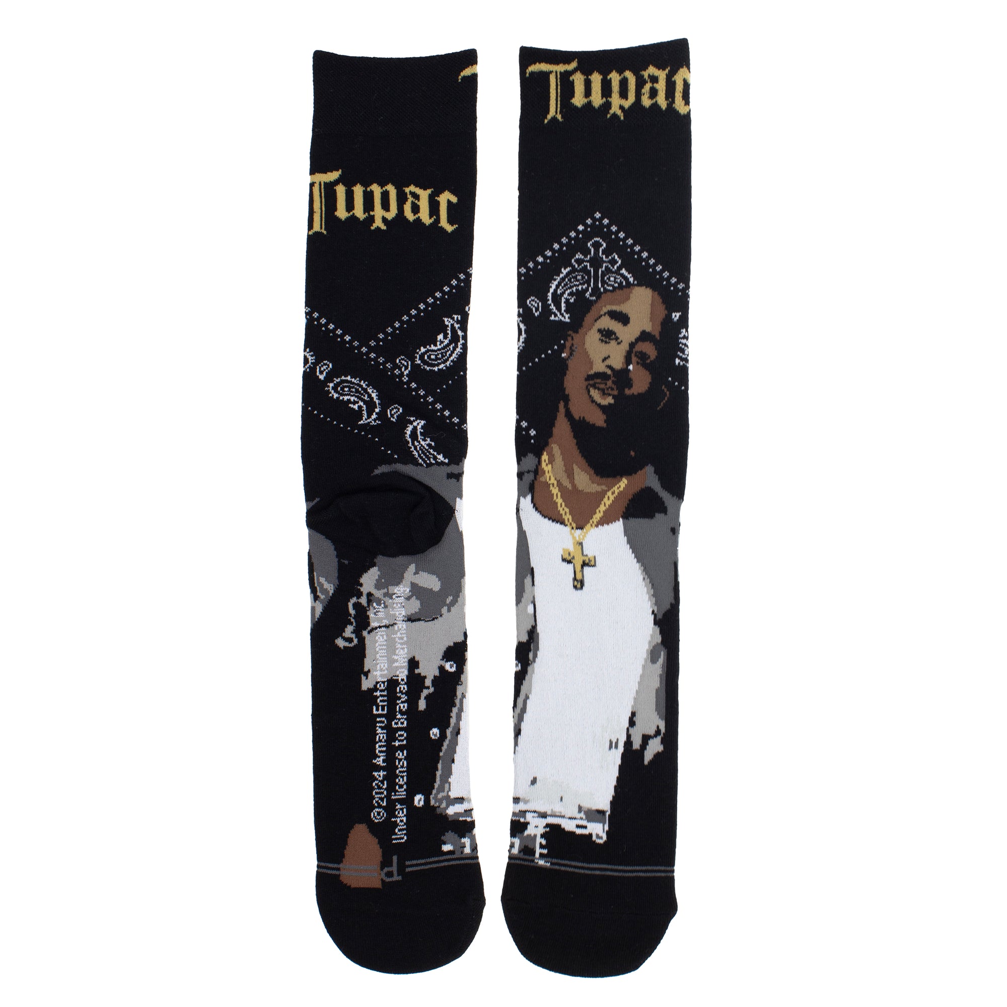 Tupac Black Bandana Crew