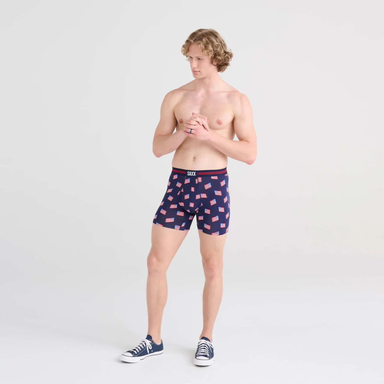 Ultra Super Soft Boxer Brief - Stars And Stripes