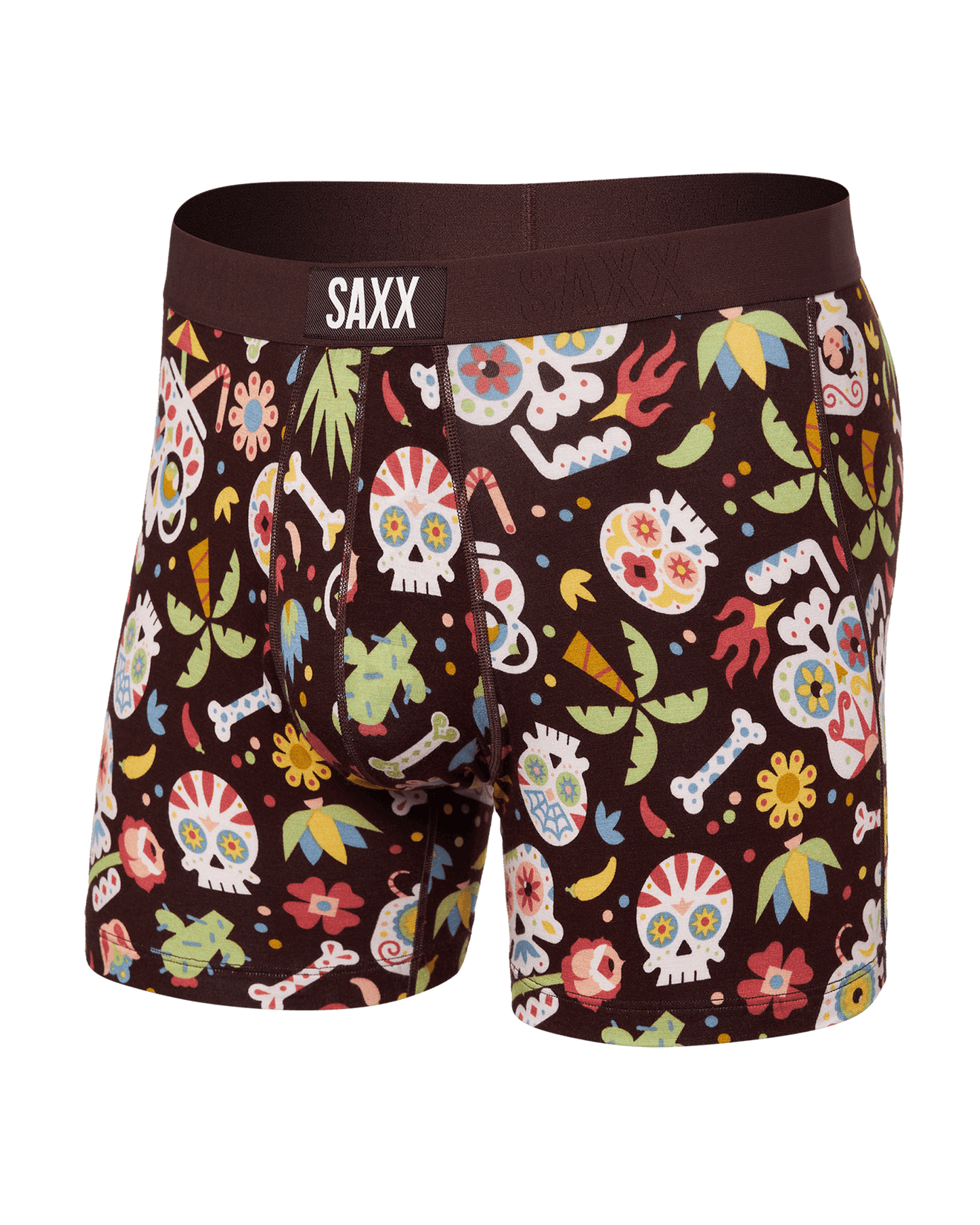 Vibe Super Soft Boxer Briefs - Dia de Los Muertos