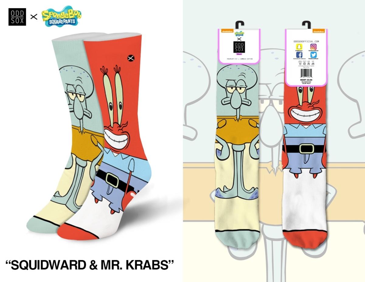 Squidward & Mr. Krabs