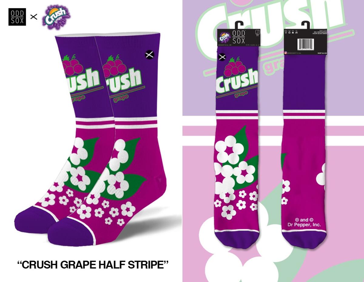 Crush Grape Half Stripe